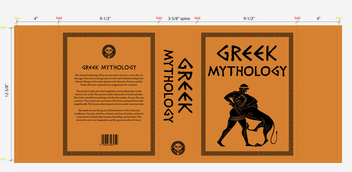 Clash Royale Greek Book Design