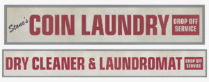 Biscuit Toyota Laundromat Set Signage