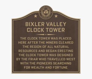 Bixler High - Clock Tower Sign