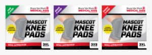 Mascots: Packaging Knee Pads