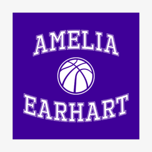 Mascots: Amelia Earhart Team Logo